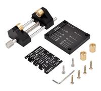 Qerwsdty Herramientas Guía de Bruñido para Carpintería, Kit de Afilado de Cuchillas Planas y Cinceles, Guía de Bruñido, Accesorio de Ángulo y Calibre de Ángulo