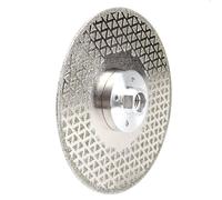 Qerwsdty Hoja de con Rueda de Corte de Diamante Soldada Al Vacío M14, Disco de Doble Cara, Corte de Mármol, Hormigón y Baldosas de Cerámica de 150 mm