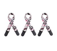 Qerwsdty Horror Skull Leather Nylon Fluorescente Print Folk Correa de Guitarra Correa de Guitarra Eléctrica, Correa de Guitarra Acústica,B