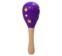 Qerwsdty Instruhombresto Musical Maracas de Madera de Juguete para ninos, Sentido de Kids of Rhythm - Color al Azar