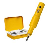 Qerwsdty Juego de Cuchillos para Tallar Eléctricos de 40W, Muebles, Carpintería, Cuchillo para Tallar Raíces, Herramienta, Escultura, Cincel de Carpintero, Madera