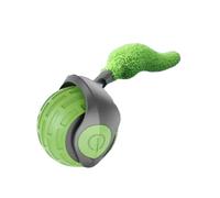 Qerwsdty Juguete Interactivo para Gatos de Nueva Generación, Juguete Interactivo Inteligente para Gatos de Interior, Pelota de Juguete para Gatos con Movimiento Automático y Verde