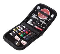 Qerwsdty Kit de Costura, Mini Kit de Costura para Emergencias en el Hogar, Suministros de Costura con Hilos de Coser BáSicos, Agujas, Kit de Costura BáSico