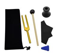 Qerwsdty LA 852 HZ Juego de Diapasones, DiapasóN para Curar Chakras, Terapia de Sonido, Mantener el Cuerpo, la Mente y el EspíRitu en ArmoníA