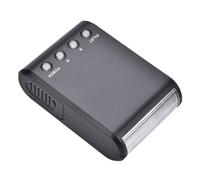 Qerwsdty Linterna de cámara, linterna de fotografía, mini linterna digital portátil con soporte de zapata para cámaras DSLR