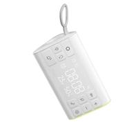 Qerwsdty Máquina de Ruido Modelo Privado Ayuda para Dormir Luz de Respiración con Ruido Reloj Despertador con Ruido Ayuda para Dormir