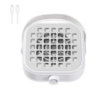 Qerwsdty Mini Colector de Polvo para Uñas, Tipo C, Ventilador Colector de Polvo, Potente Aspiradora, Herramienta para Manicura y Pedicura