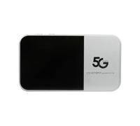 Qerwsdty Mini Enrutador de Banda Portátil Inalámbrico M2B 5G MiFi, Punto de Acceso Móvil Wi-Fi para Viajes, Módem 5G, Enrutador WiFi con Tarjeta SIM, WiFi6 de 5 GHz
