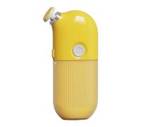 Qerwsdty Molinillo de UñAs EléCtrico para BebéS, MáQuina para DecoracióN de UñAs, Molinillo de Manicura Recargable por USB, Molinillo PortáTil Amarillo
