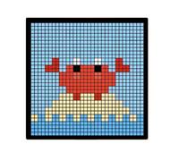 Qerwsdty Pantalla de Control de TeléFono MóVil con AplicacióN de PíXeles LED Pantalla LED de Luz Programable 32X32 para DecoracióN de Juegos Negocios