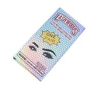 Qerwsdty Paquete de PestañAs de 5 Piezas Caja de PestañAs VacíA con Bandeja Transparente Estuches de PestañAs Rectangulares Cajas de PestañAs Embalaje Flash