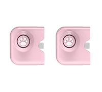 Qerwsdty Para Controlador de Juegos Mando de Juego Controlador de TeléFono para con Puerto de Carga Controlador Palanca de Mando 2 Piezas A