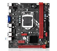 Qerwsdty Placa Base de Escritorio B75M LGA 1155 para I3 I5 I7 CPU 3XUSB 3.0 SATA 3.0 hasta 16GB Compatible con Memoria DDR3