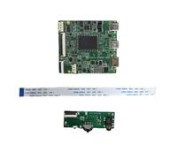 Qerwsdty Placa Controladora Compatible con para Tipo C de 2 para Pantalla LCD EDP de 11,6, 13,3, 14, 15,6 y 17,3 Pulgadas, 1920 X 1080, 30 y 40