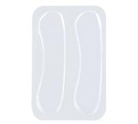 Qerwsdty Qerwsdty (R) 1 par de protectores de silicona para zapatos, plantilla transparente