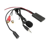 Qerwsdty Radio de Coche Universal 3,5 MM Audio AUX Entrada Cable de MicróFono Bluetooth para Pioneer para para para