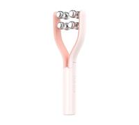 Qerwsdty Rodillo de Microcorriente EMS, Artefacto para Adelgazar el Rostro, Masajeador de Belleza V-Face para Reafirmar y Levantar el Rostro,A