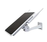 Qerwsdty Router Solar de 6 W 4G, Repetidor de WiFi, Router de 4G Accionado Solar en, Gama de los 50M WiFi, IP66 Impermeabilizan la VERSIÓN de JP