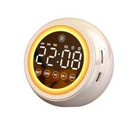 Qerwsdty Sonido de Ruido, Luz, Despertador, Ayuda para Dormir, Adecuado para Todas las Edades