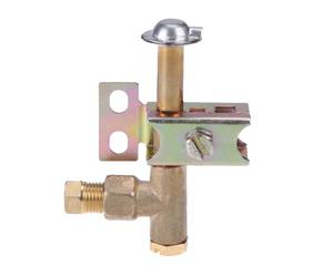 Qerwsdty Soporte de llama desechable para quemador piloto, puede tener gas natural o licuado, montaje piloto pesado de 2 agujeros, fácil de usar