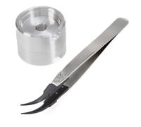 Qerwsdty Soporte de Soporte de Movimiento de Reloj para NH35 NH36 7S26 7S36 8215 ETA2824 4R35 Skx007 Conjunto de Reparación de Retenedor de Base de Modificación