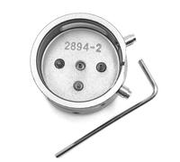 Qerwsdty Soporte para mecanismo de reloj, base de fijación, asiento de mecanismo, base de reparación, herramienta de reparación de relojes para 2894-2, Plata y gris, 2894-2