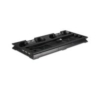Qerwsdty Soporte Vertical de Enfriamiento, 2 Cargadores de Controlador, Estación de Carga, 2 Ventiladores de Enfriamiento, 3 Concentradores para Accesorios de PS 4 Pro