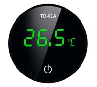 Qerwsdty Termómetro para Pecera Termómetro para Acuario Palillo Táctil Termómetro Digital para Acuario Pantalla LED