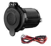 Qerwsdty Trajes de cigarrillos para coche, 12 V, impermeable, enchufe para , motocicleta, golf, ATV, RV