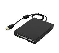 Qerwsdty Unidad de Disquete USB 2.0 Lector de Disquete Externo Portátil de 3,5 Pulgadas Diseño Liviano y Ultradelgado para PC Portátil