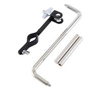 Qerwsdty Z Shape Drum Cymbal Arm Rod Clip Abrazadera Hardware Water Cymbal Expansion Holder Drum Rack Instrumento de PercusióN Partes de BateríA