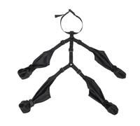 Qerwsdty Zapatos para Perros Botas Impermeables Ajustables para Perros DíA de Lluvia Zapatos Transpirables para Mascotas para Caminar Al Aire Libre Patas Suaves de Bulldog FrancéS-L