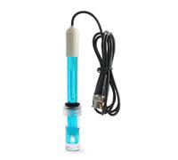 Qeunrtiy 1 sonda de sensor de electrodo de pH para producción, industria, laboratorio, de agua de piscina, como se muestra en la imagen, sonda de PH de plástico con conector BNC.