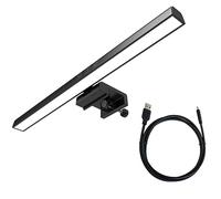 Qeunrtiy Barra de Luz de Monitor, LáMpara de Escritorio LED LáMpara de Computadora Regulable LáMpara para el Cuidado de los Ojos Luz de Lectura USB Luz de Fondo Barra de Luz de Pantalla