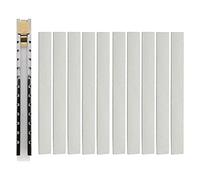 Qeunrtiy Soportes Planos de Esteatita con 10 Piezas de Repuestos de Esteatita para Herramientas de Soldadura y Marcadores de Soldadores Marcas ExtraíBles en Acero