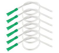 QEXUJOW Enemas y lavativas en sexo y sensualidad,Seis kits de enema flexibles, cada uno de 30 cm de largo y 5,33 mm de diámetro exterior, con un cabezal redondeado y biselado
