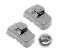 QEXUJOW Enganches para viseras parasol,Dos clips resistentes para parasol de coche, ganchos de soporte para parasol de coche, tipo clip de repuesto