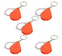 QEXUJOW Lupas para lectura,Lupa de 5 bolsillos, lupa de 10 aumentos, mini lupa, plegable para leer, lupa portátil
