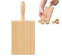 QEXUJOW Máquinas para pasta manuales,Una tabla de lavar de madera, una práctica herramienta para hacer pasta, te permitirá experimentar la alegría de hacer tu propia pasta.