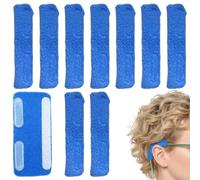 QEXUJOW Paquete de 10 protectores auditivos, almohadillas para cánulas nasales y accesorios de protección auditiva suave para tubos de oxígeno.