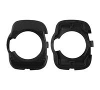 QEXUJOW Pedales para bicicletas,Un par de pedales negros para bicicleta de carretera con clips a juego y abrazaderas compatibles.
