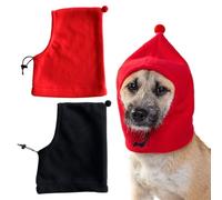 QEXUJOW Sombreros para perros,Dos gorros para gatos y perros transformados en gorros cálidos y sombreros para mascotas.