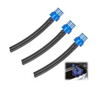 QEXUJOW Tapón del tanque de combustible para moto,Kit de válvula de ventilación para depósito de combustible de motocicleta de 3 piezas, que incluye tapón del depósito y manguera de ventilación