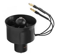 QF1611 14000KV Motor EDF Juego de Ventilador con Conductos, 2-4S Lipo QX Motor 30mm EDF Set Potente Alta Rigidez para RC Airplane