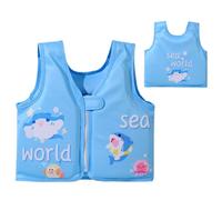 Qfdiwr Chaleco de Flotación Niño,Chaqueta De Entrenamiento Flotador | Ayuda De Flotación Ergonómica Para De 2 A 6 Años