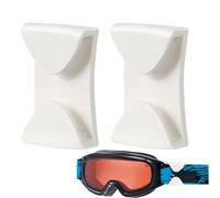 Qfdiwr Clips para cinturón de gafas,Clip para gafas para esquí - Clips para anticaída de liberación rápida Empuñadura para de 2 piezas - Accesorios de esquí multifuncionales deportivos