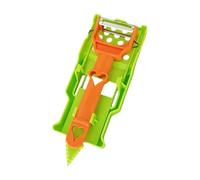 Qfdiwr Cortador de frutas, trituradora de zanahorias | Pelador portátil, amoladora de verduras,Herramienta de trituración de gadget de cocina portátil, juego de cortador de verduras multiusos para el