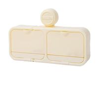 Qfdiwr de jabón con | de jabón de pared para ducha sin taladrar | fuerte soporte de esponja cepillo de dientes de afeitar para cuarto de baño fregadero lavadero hogar