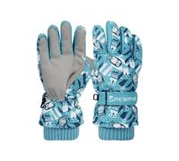 Qfdiwr Guantes de invierno para - Manoplas aisladas para las manoplas de clima frío, para invierno, correr, ciclismo, senderismo al aire libre y viaje