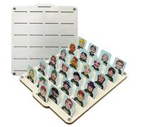Qfdiwr Juego Adivina Quién - Juegos De Mesa Clásicos para Toda La Familia - Juguete Interactivo Educativo Clásico para El Pensamiento Lógico y Actividades De Viaje Fiestas Infantiles